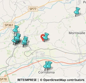 Mappa Via Lattanzio Ventura, 62100 Macerata MC, Italia (4.86083)