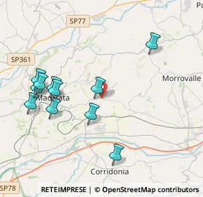 Mappa Via Lattanzio Ventura, 62100 Macerata MC, Italia (4.33091)