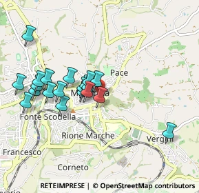 Mappa Via Vincenzo Gioberti, 62100 Macerata MC, Italia (0.895)