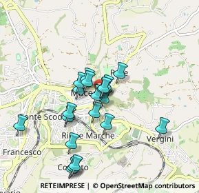 Mappa Via Fratelli Ciccarelli, 62100 Macerata MC, Italia (0.7905)