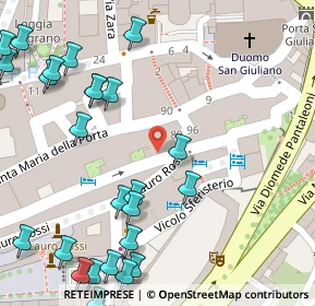 Mappa Via Fratelli Ciccarelli, 62100 Macerata MC, Italia (0.09231)