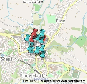 Mappa Via Fratelli Ciccarelli, 62100 Macerata MC, Italia (0.283)