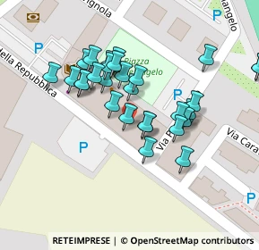 Mappa Piazza Michelangelo, 06019 Umbertide PG, Italia (0.05333)