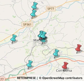 Mappa Vicolo dell'Asilo, 62100 Macerata MC, Italia (3.5625)