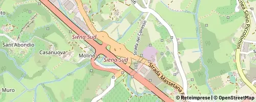 Mappa Siena