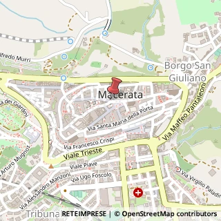 Mappa Galleria Commercio, 3, 62100 Macerata, Macerata (Marche)