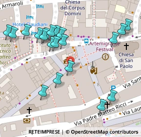 Mappa Largo Giorgio Amendola, 62100 Macerata MC, Italia (0.074)