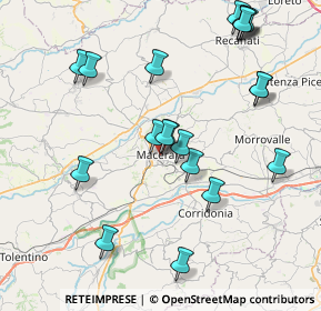 Mappa Largo Giorgio Amendola, 62100 Macerata MC, Italia (8.943)