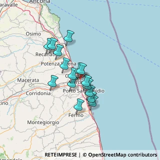 Mappa Conc. 1, 62012 Civitanova Marche MC, Italia (10.435)