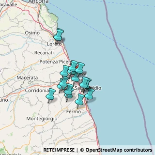 Mappa Conc. 1, 62012 Civitanova Marche MC, Italia (9.84882)