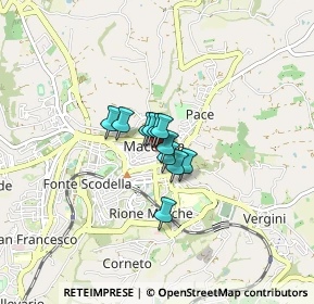 Mappa Le Scalette, 62100 Macerata MC, Italia (0.37364)