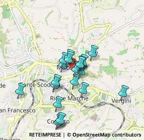 Mappa Piaggia dell'Università, 62100 Macerata MC, Italia (0.768)