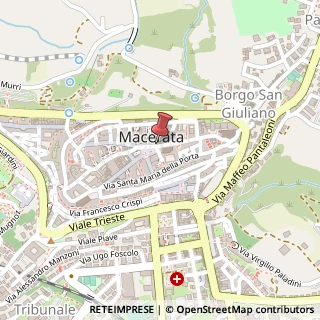 Mappa Piazza della Libertà, 16, 62100 Macerata, Macerata (Marche)