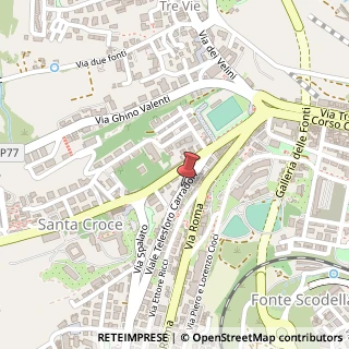 Mappa Via Telesforo Carradori, 17, 62100 Macerata, Macerata (Marche)