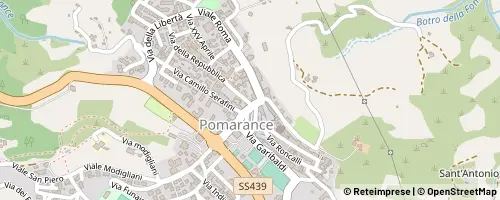 Mappa Pomarance