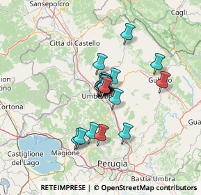 Mappa Presso Studi Medici, 06019 Umbertide PG, Italia (8.103)