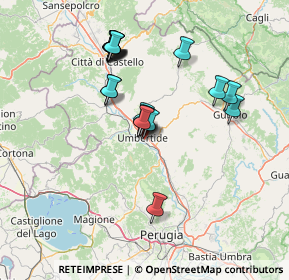 Mappa Via Pomarancio, 06019 Umbertide PG, Italia (12.735)