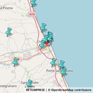 Mappa Via Crimea, 62012 Civitanova Marche MC, Italia (4.01643)