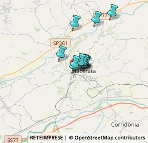 Mappa PRESSO ITE, 62100 Macerata MC, Italia (1.96917)