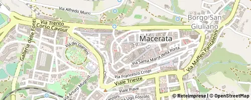 Mappa Macerata