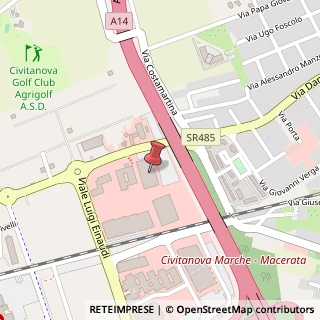 Mappa Via Silvio Pellico, 8, 62012 Civitanova Marche, Macerata (Marche)