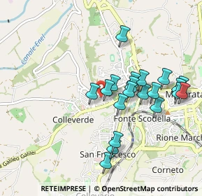 Mappa Via Nicolò Piccinino, 62100 Macerata MC, Italia (0.9245)