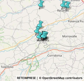 Mappa Vicolo Luigi Viscardi, 62100 Macerata MC, Italia (4.63727)