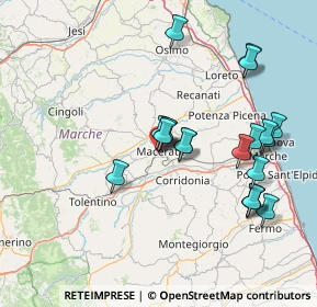 Mappa Agenzia Investigativa Macerata Investigazioni Investigatore Privato, 62100 Macerata MC, Italia (15.1395)