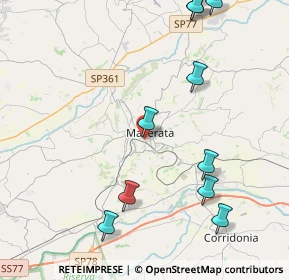 Mappa Agenzia Investigativa Macerata Investigazioni Investigatore Privato, 62100 Macerata MC, Italia (5.40455)