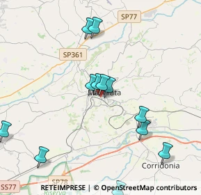 Mappa Agenzia Investigativa Macerata Investigazioni Investigatore Privato, 62100 Macerata MC, Italia (4.33167)