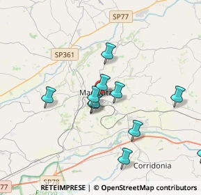 Mappa Via Virgilio Paladini, 62100 Macerata MC, Italia (3.88167)