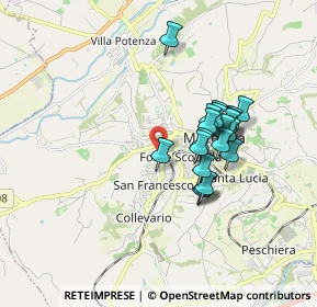 Mappa Via Pellegrino Tibaldi, 62100 Macerata MC, Italia (1.4935)