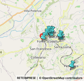 Mappa Via Pellegrino Tibaldi, 62100 Macerata MC, Italia (1.4425)