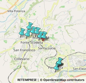 Mappa Corso Fratelli Cairoli, 62100 Macerata MC, Italia (1.83833)