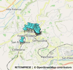 Mappa Corso Fratelli Cairoli, 62100 Macerata MC, Italia (0.59286)