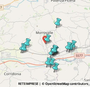 Mappa Morrovalle, 62010 Morrovalle MC, Italia (3.5625)