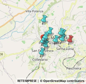 Mappa Via Rosato Rosati, 62100 Macerata MC, Italia (1.13417)