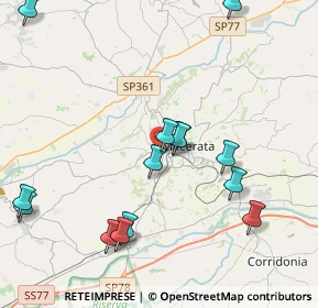 Mappa Via Rosato Rosati, 62100 Macerata MC, Italia (4.69214)