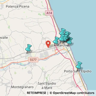Mappa SP Maceratese, 62012 Santa , 62012 Santa (3.41091)