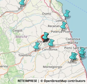 Mappa Via San Giovanni Bosco, 62100 Macerata MC, Italia (15.23769)