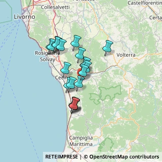 Mappa Via Vittorio Veneto, 56040 Casale Marittimo PI, Italia (11.01)