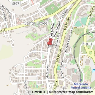 Mappa Via Spalato, 47, 62100 Macerata, Macerata (Marche)
