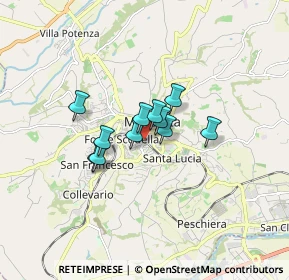 Mappa Via Caro Annibale, 62100 Macerata MC, Italia (1.03091)