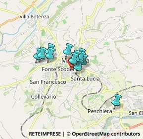 Mappa Via Caro Annibale, 62100 Macerata MC, Italia (1.05917)