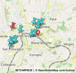 Mappa Via Caro Annibale, 62100 Macerata MC, Italia (0.97077)