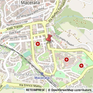Mappa Corso Fratelli Cairoli, 131, 62100 Macerata, Macerata (Marche)