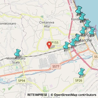 Mappa Strada Prov.le Maceratese, 62012 Civitanova Marche MC, Italia (3.2425)
