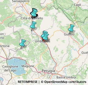 Mappa Via 1ᵒ Maggio, 06019 Umbertide PG, Italia (16.559)