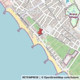 Mappa Viale della vittoria 51/g, 57023 Cecina, Livorno (Toscana)