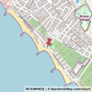 Mappa Viale della Vittoria, 58, 57023 Cecina, Livorno (Toscana)